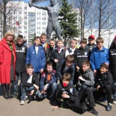 Timeline: 9 мая и мы с моими шестиклассниками у Вечного огня