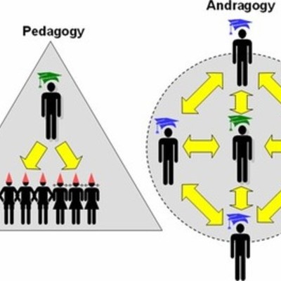 Timeline: Evolution of Andragogy vs. Pedagogy