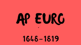 Timeline: AP Euro: 1648-1815