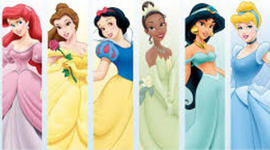 Timeline: peliculas de princesas