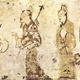 Gentlemen in conversation  eastern han dynasty