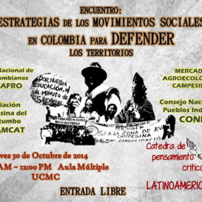Timeline: MOVIMIENTOS SOCIALES EN COLOMBIA