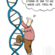Gene dna ladder cartoon