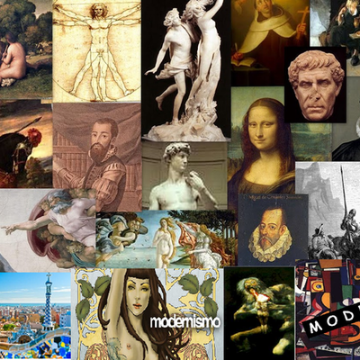 Timeline: Renacimiento, Ilustración y Modernismo