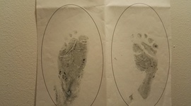 Timeline: Huellas de mi hijo cuando lo registraron