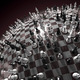 Round chess board wallpapers black ans white jpeg 2