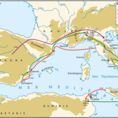 Timeline:  Guerres Púniques