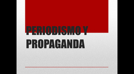 Timeline: Periodismo y propaganda