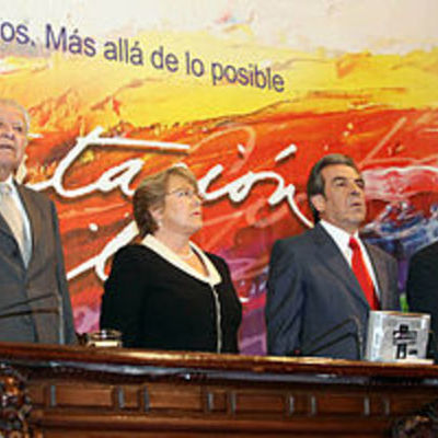 Timeline: Cronologia historica de la "Concertación de partidos por la democracia"