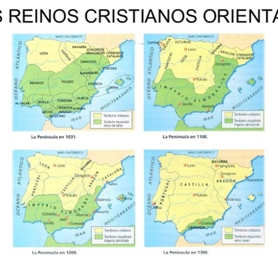 Timeline: REINOS CRISTIANOS. EDAD MEDIA.