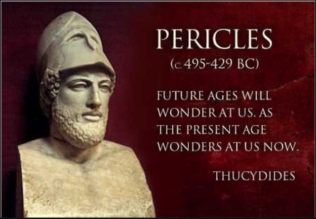 Pericles Timline EVOLUCIÓN DEL PENSAMIENTO ESTRATÉGICO timeline | Timetoast timelines