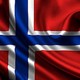 La bandera de noruega