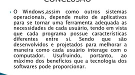 Timeline: Aplicações do Sistema Operativo