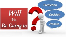 Timeline: WILL    VS     GOING TO