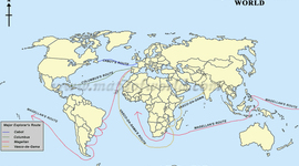 Timeline: Famous explorers