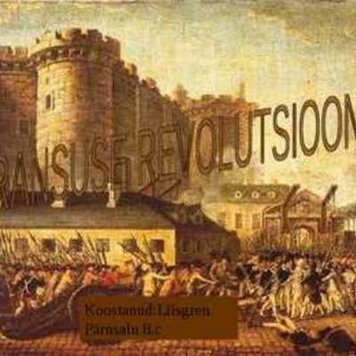 Timeline: Suur Prantsuse Revolutsioon