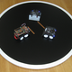 Three robots inside the dohyo