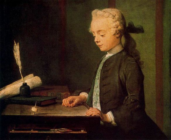 Resultado de imagen para imagenes de la niñez de mozart