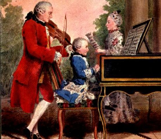 Resultado de imagen para imagenes de el concierto de la niñez de mozart