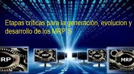 Timeline: Etapas críticas para la generación, evolucion y desarrollo de los MRP´S