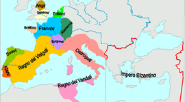 Timeline: La caduta dell'impero romano
