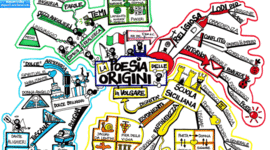 Timeline: Letteratura delle origini in Italia