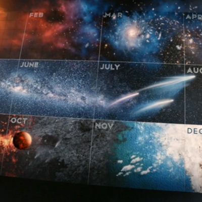 Timeline: Calendario Cósmico 2016