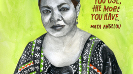 Timeline: MAYA ANGELOU (by: Natalie Branham & Madison Wilson)