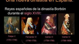 Timeline: El siglo XVIII: El Reformismo de lo primeros Borbones (1700 - 1788)