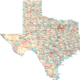 Texas road map