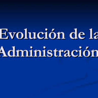 Timeline: Evolución de la Administración Pública