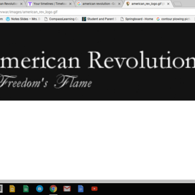 Timeline: Zacariya Cureton American Revolution