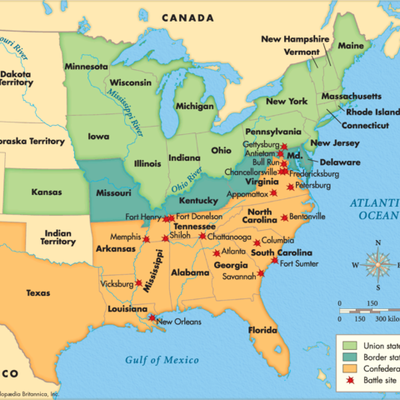 Timeline: Battles of the Civil War