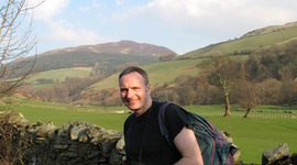 Timeline: Nick hiking near Rannerdale Farm.  June 13, 2008