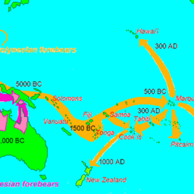 Timeline: Polynesian expasion