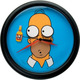 Homer wall clock
