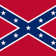 Confederate rebel flag.svg