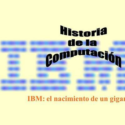 Timeline: HISTORIA DE LA IBM