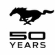 The official 50th anniversary mustang logo 100422931 s