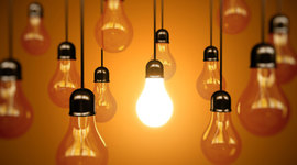 Timeline: lightbulbs