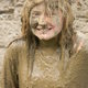 Jazzy in mud pit