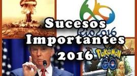 Timeline: Sucesos importantes del 2016