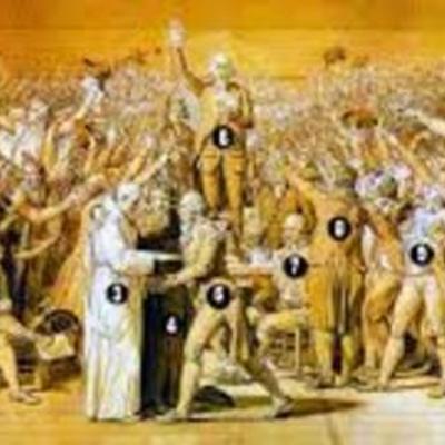 Timeline:  The Tennis Court Oath is sworn by the 3rd Estate Jun 17th, 1789.