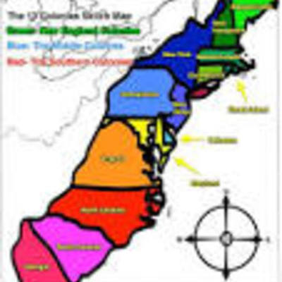 Timeline: 13 Colonies