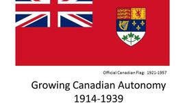Timeline: Canadian Autonomy