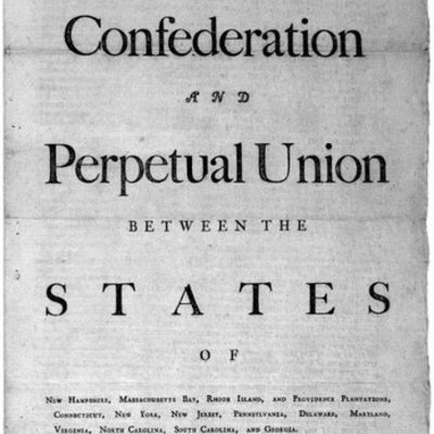 Timeline: Articles of Confederation