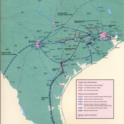 Timeline: Battles of Texas Revolution