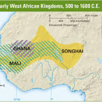 Timeline: Ghana, Mali, and Songhai by Srinija Devaraju