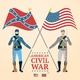 American civil war flags