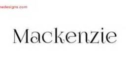 Timeline: Mackenzie's Timeline